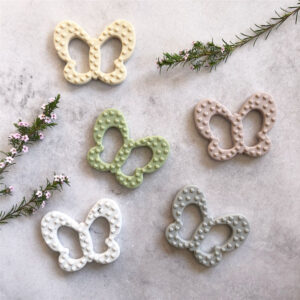 Tiger-Lily Silicone Butterfly Teether