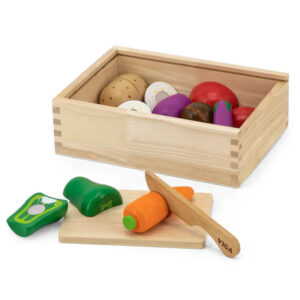 Viga Cutting Vegetables in a Box 16 pc