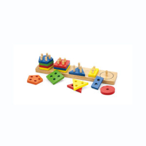 Viga Geometric Block Sorter Count and Sort Puzzle