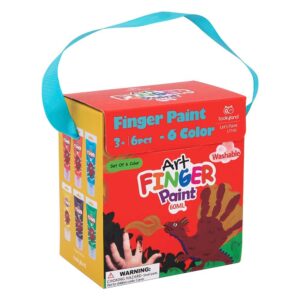 Tooky Toy Finger Paint Tube Set